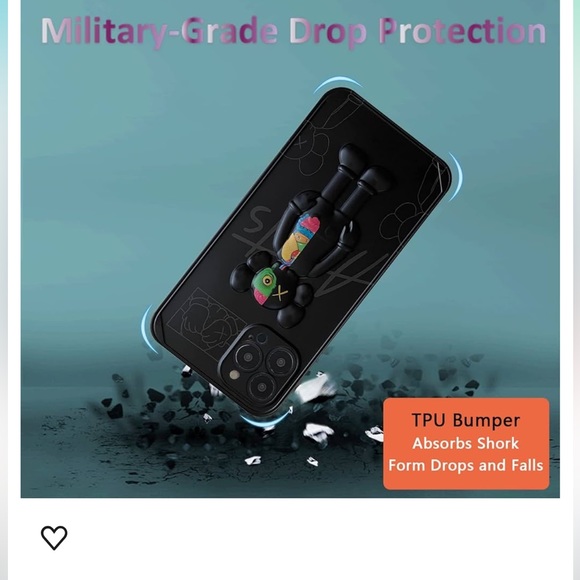 iPhone 14 Pro Kawaii 3D Cartoon Street Fashion Shockproof Designer Case - Picture 5 of 6